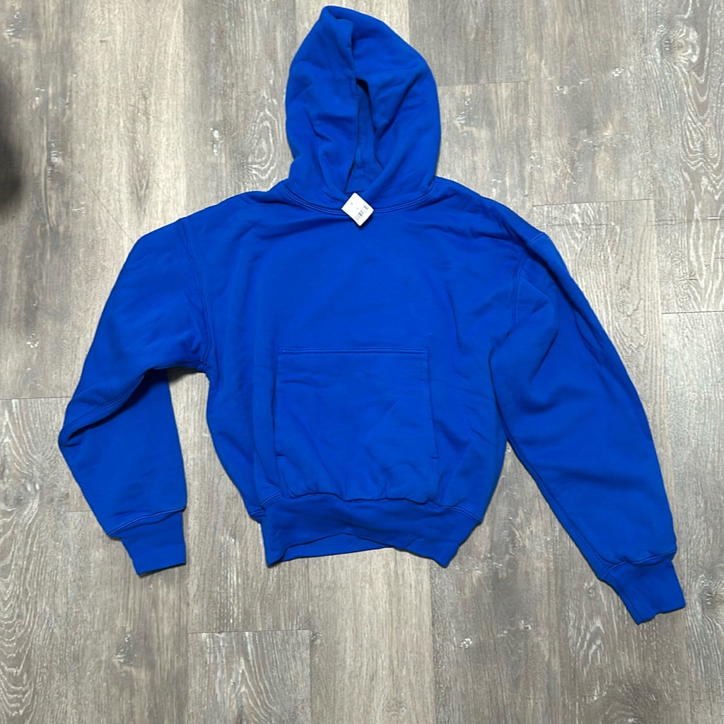 Nwt Yeezy X Gap Yzy Royal Blue Hoody Size S